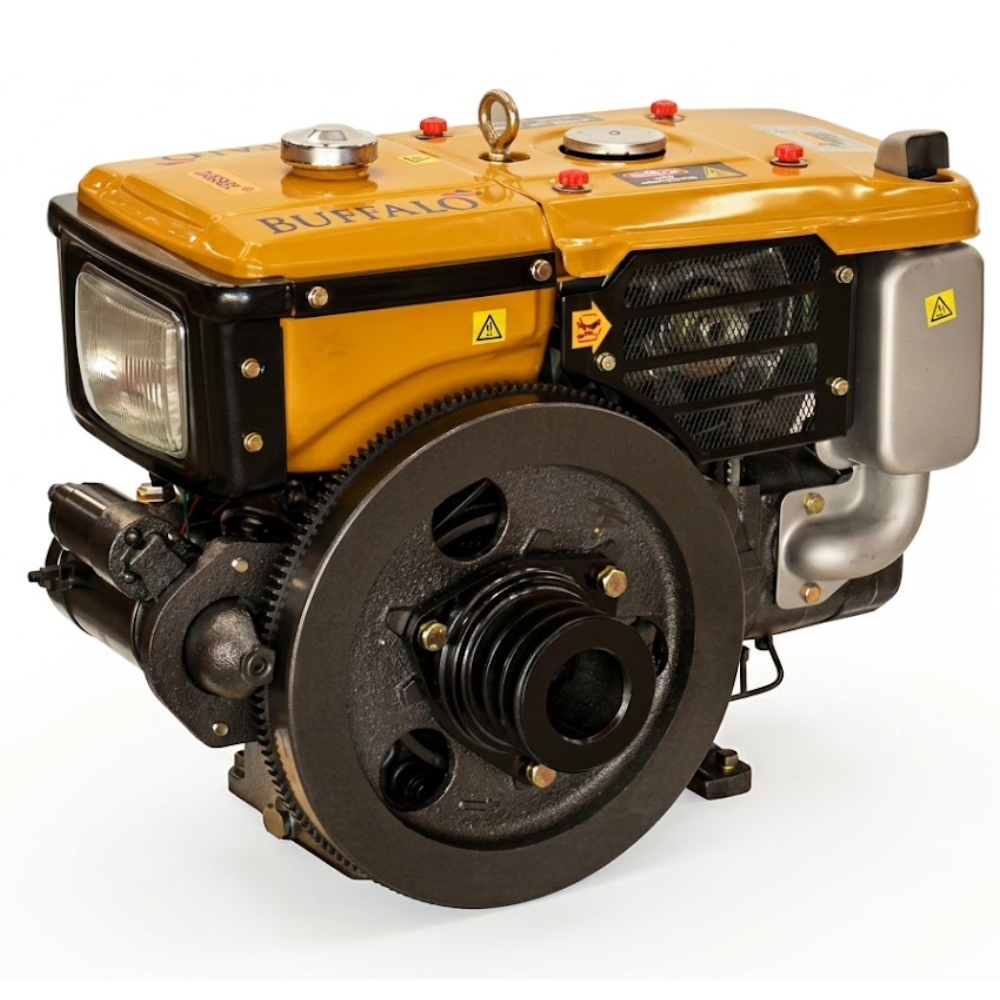 MOTOR A DIESEL ESTACIONÁRIO BFDE 13CV 4T RADIADOR PART.ELETRICA FAROL BUFFALO