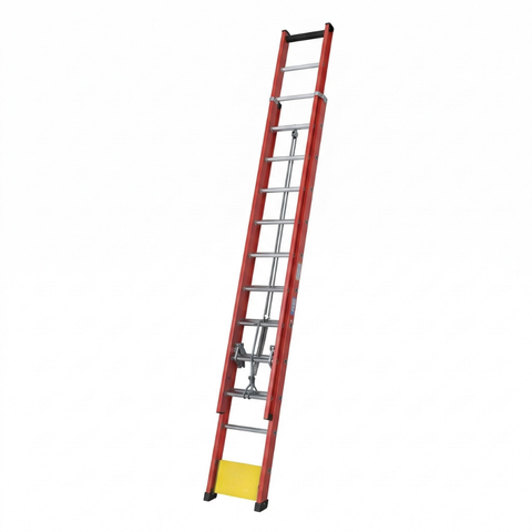 Escada Extensível Profissional Fibra de Vidro 4,25m a 7,25m 170kg - Síntese