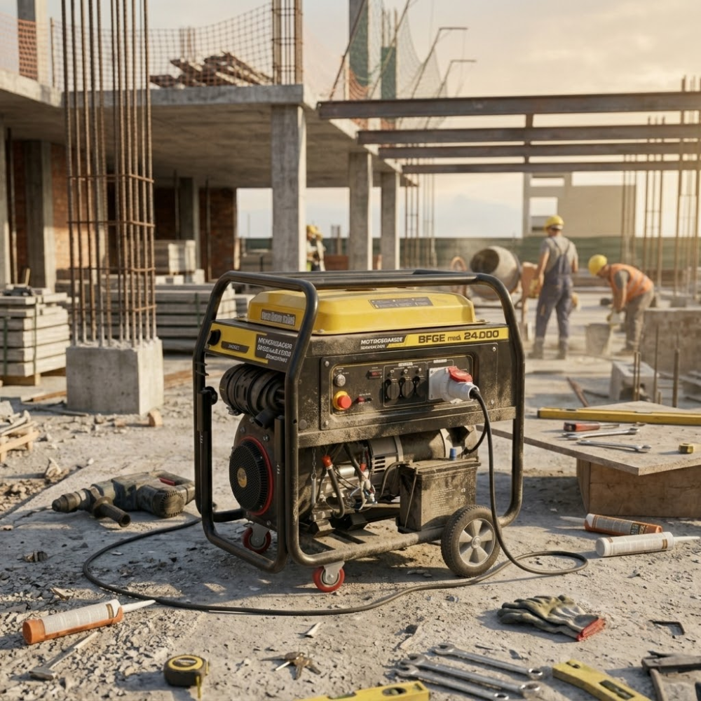 Gerador de Energia a Gasolina Buffalo BFGE 24.000 Rental Trifásico 220V 24 kVA