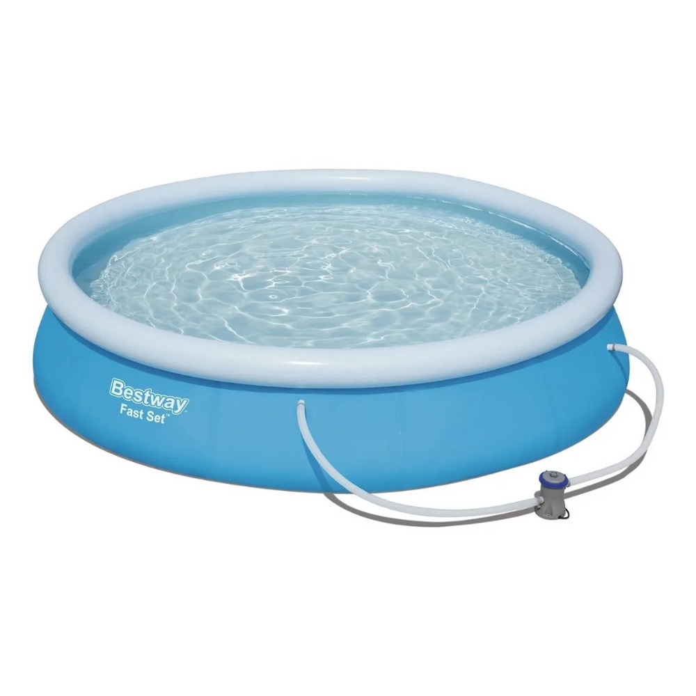 Piscina Inflável Bestway Fast Set 5.377 Litros 3,66m com Bomba Filtrante 127V