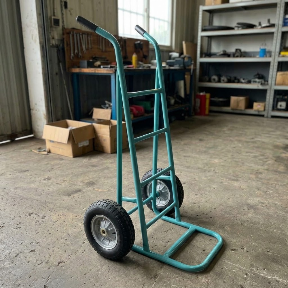 Carrinho Armazém 300kg + 2 Rodas 3,25x8 Muke Tools