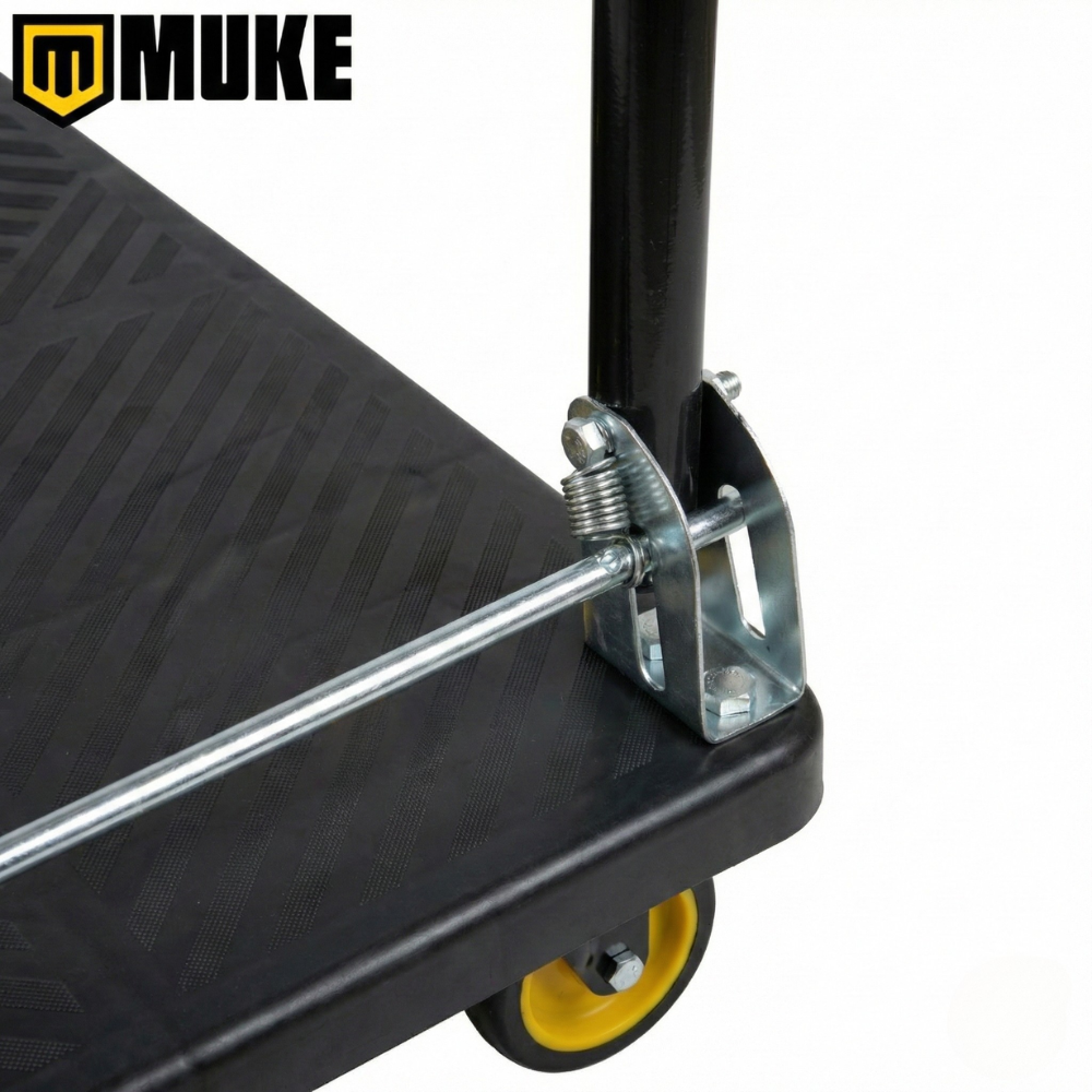 Carrinho Plataforma Dobrável  400kg 4 Rodas Muke Tools