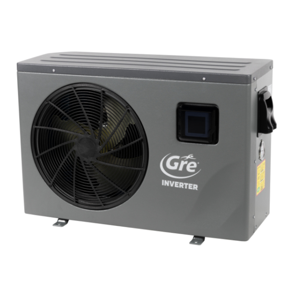 Bomba Trocador de Calor GRE9 Inverter 30.708 BTUS Aquecimento Piscinas até 53.000 Litros