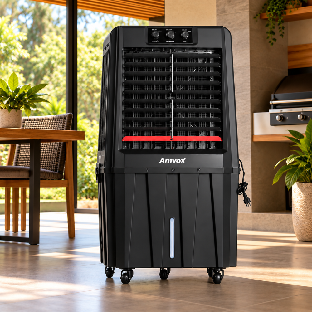 Climatizador de Ar Evaporativo Amvox ACL 9022 90L 230W 127V