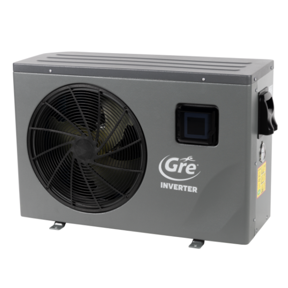 Bomba Trocador de Calor para Piscina GRE 7 Inverter 23.884 BTUS Aquecimento Piscinas Até 40.000 Litros