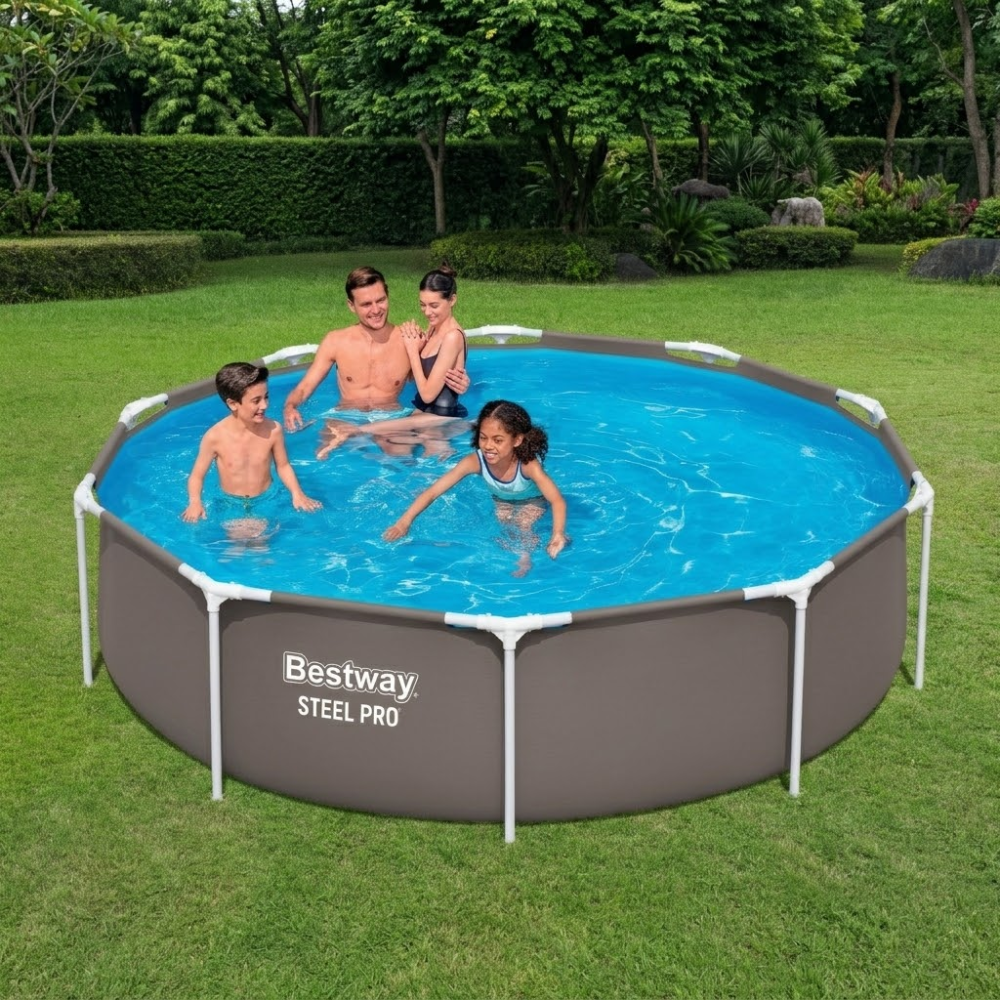 Piscina Estrutural Bestway 4.678L Circular com Filtro 1.249L/h 127V