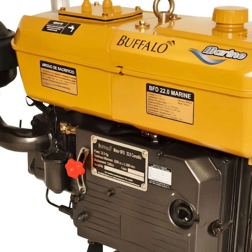 Motor Diesel Buffalo BFD 18.0 Cv Marine 4 Refrigerado Água