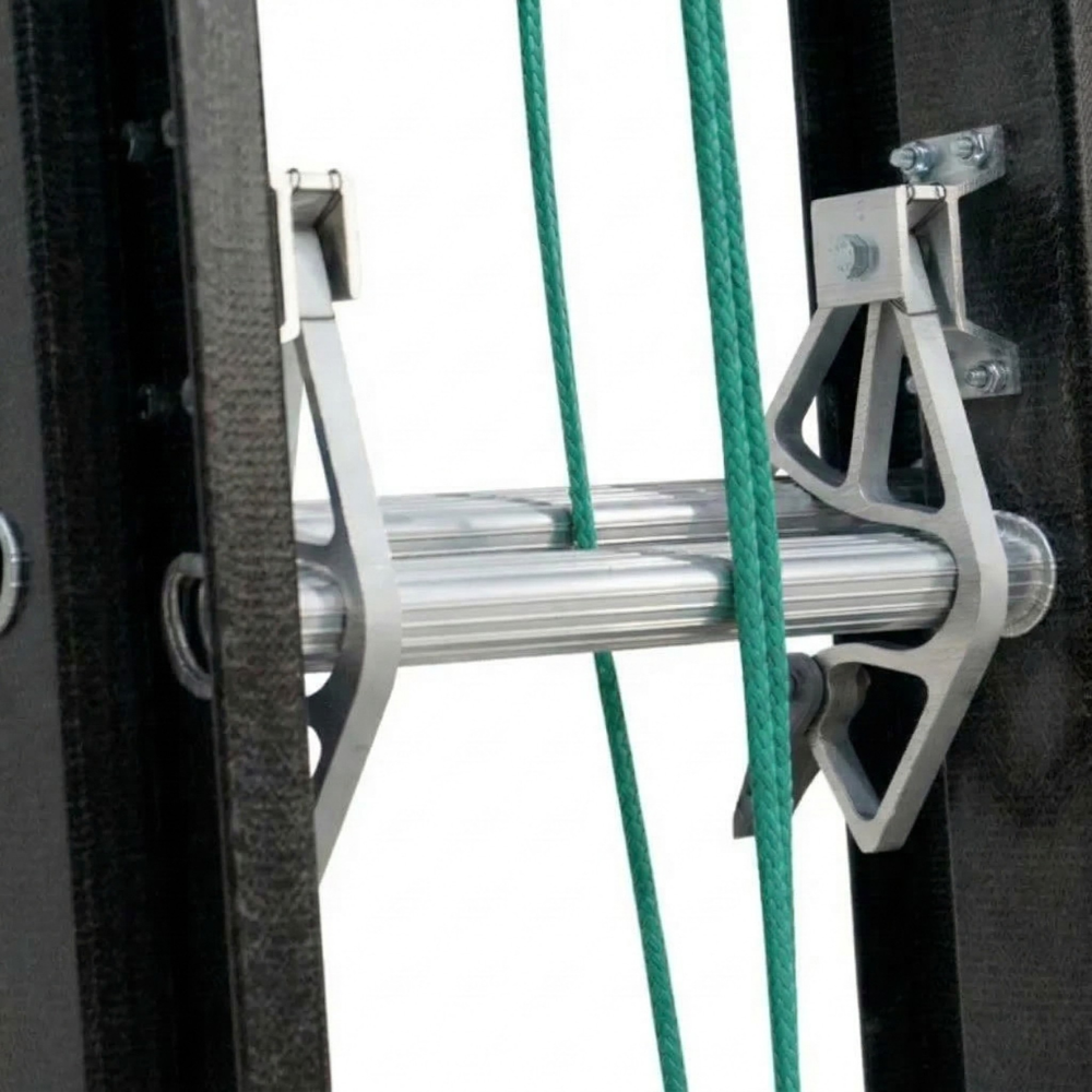 Escada Extensível Profissional Fibra de Vidro 3,60m a 6,00m 150kg Síntese
