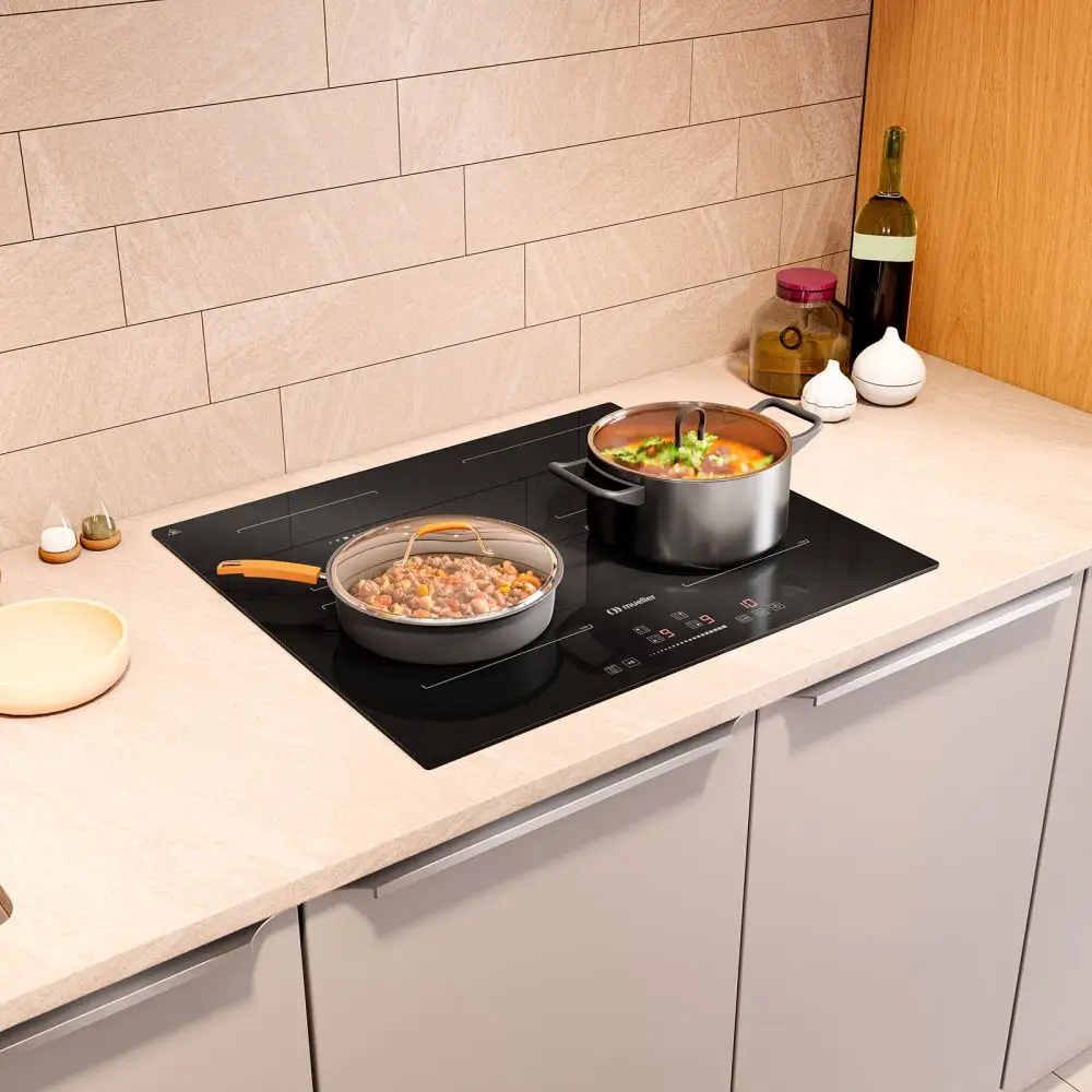 Cooktop de Indução Mueller 4 Bocas Turbo MCN4BK 220V