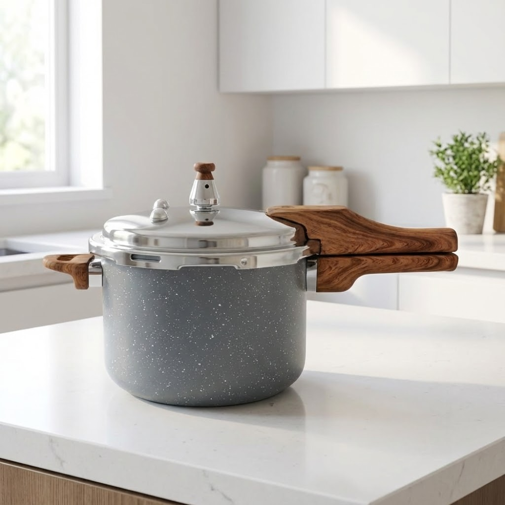 Panela de Pressão Indução Antiaderente Ceramica 4,2L Vista Home Cor Lecce