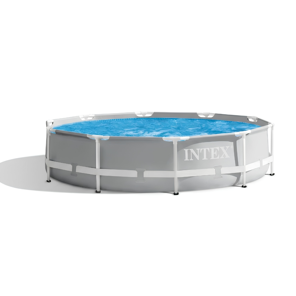 Piscina Prism Frame 8.592 Litros com Bomba Filtro e Escada Intex