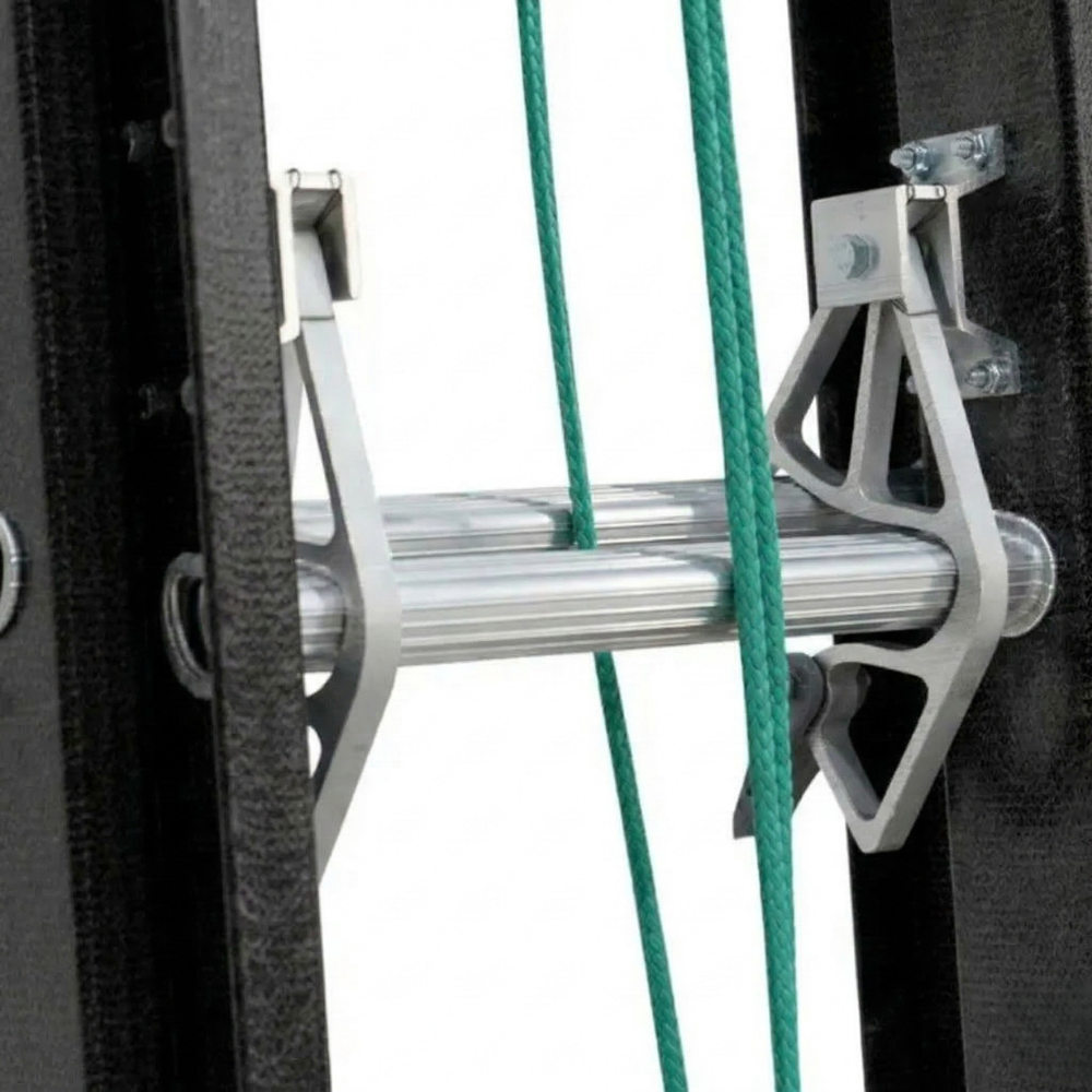 Escada Extensível Profissional Fibra de Vidro 4,20m a 7,20m 150kg Síntese
