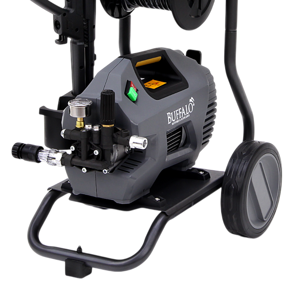 Lavadora de Alta Pressão Profissional Buffalo 2.3HP 2100PSI Motor Indução Stop Total