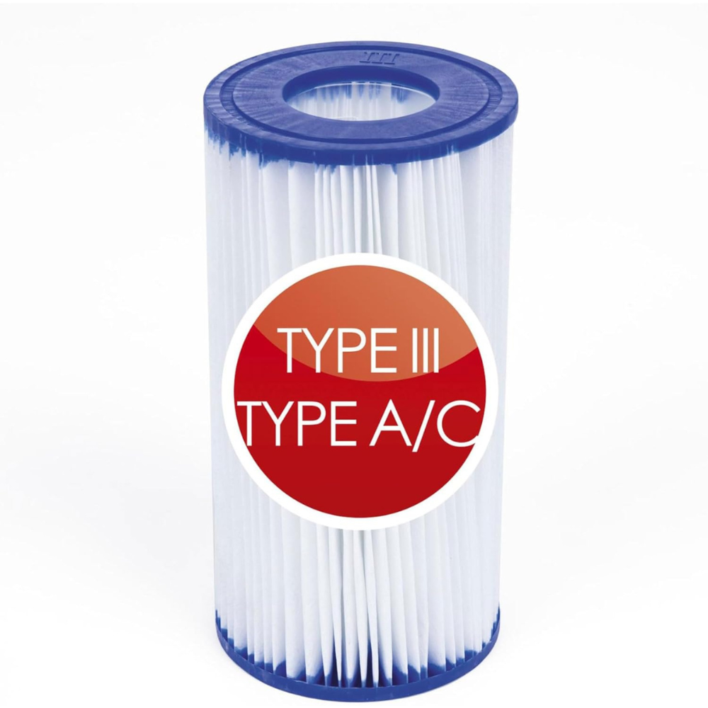 Cartucho Refil Tipo 3 ou A/C para Bomba Filtrante Bestway