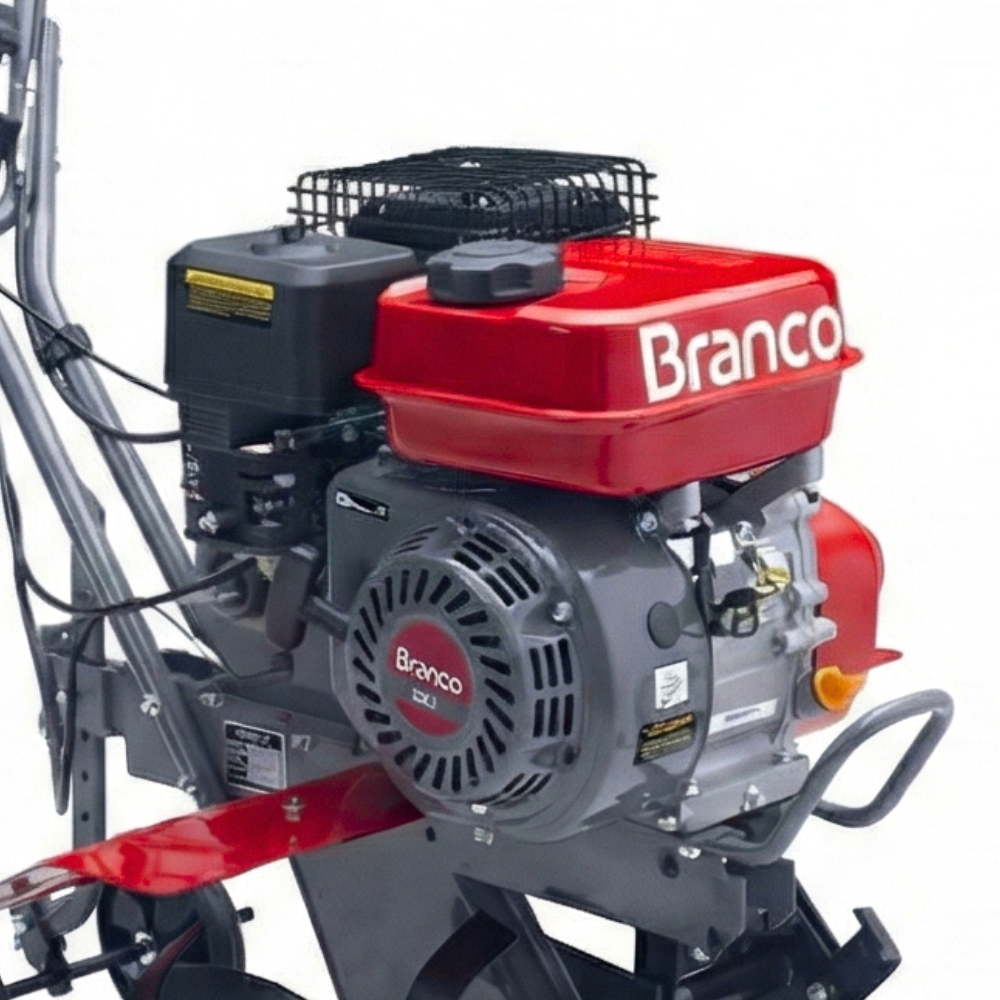 Tratorito Motocultivador A Gasolina Bttg-6.5-600 4T Jardineiro Branco