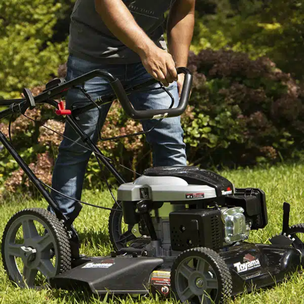 Cortador de Grama a Gasolina 4 em 1 6.5HP 56cm com Recolhedor Toyama