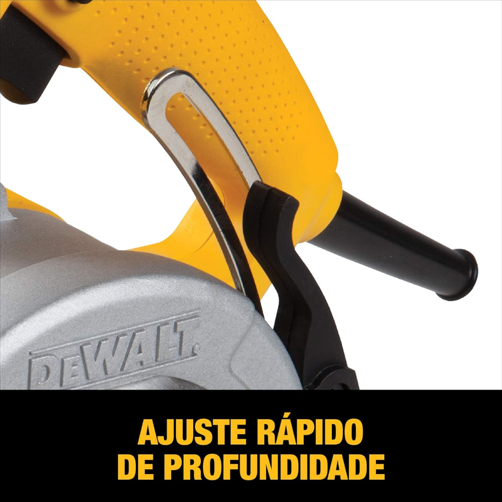 Serra Mármore Uso Industrial 125mm 4.7/8" 1400W 127V DW862BR DeWalt