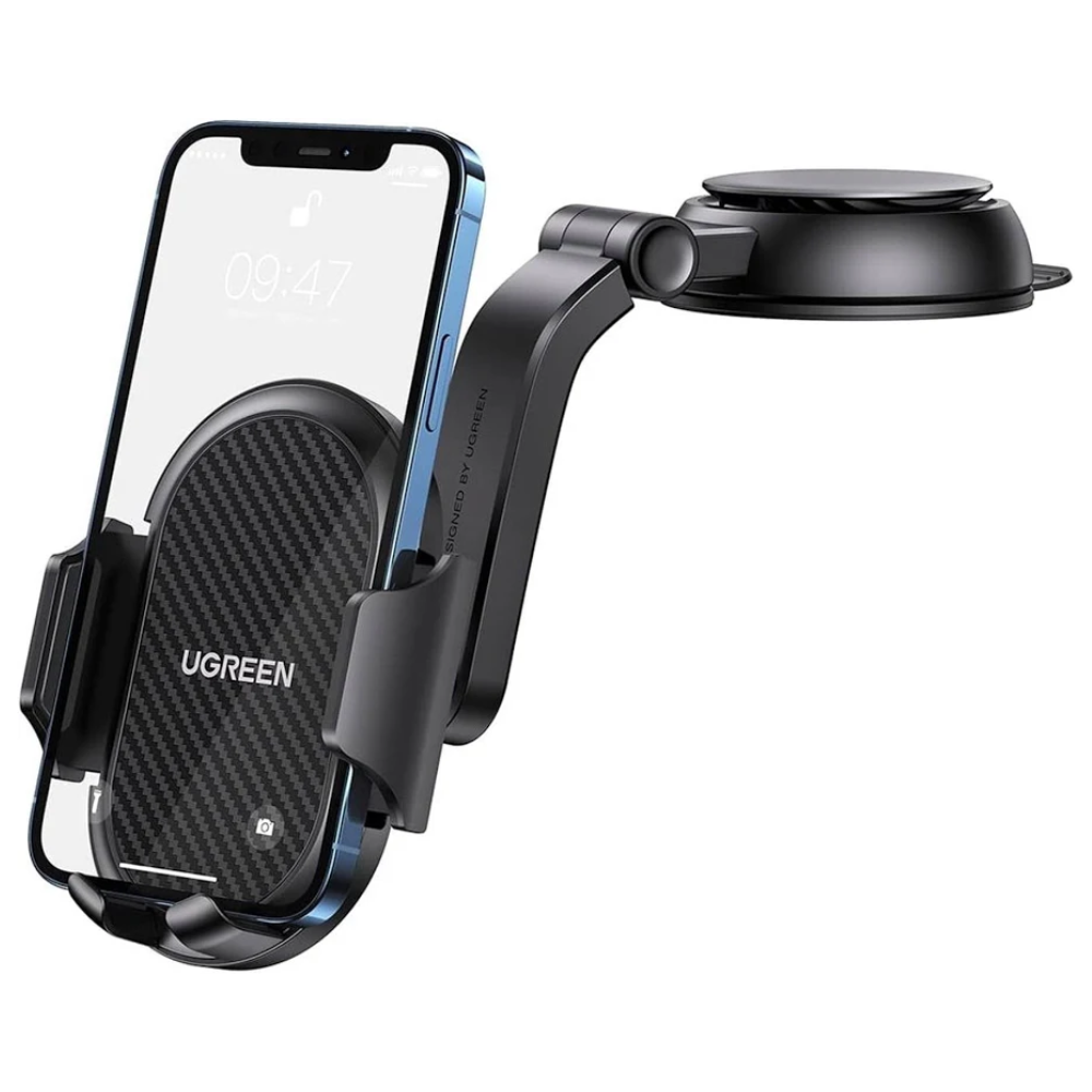 Suporte Veicular para Celular UGREEN 20473 com Ventosa Ajustável Preto