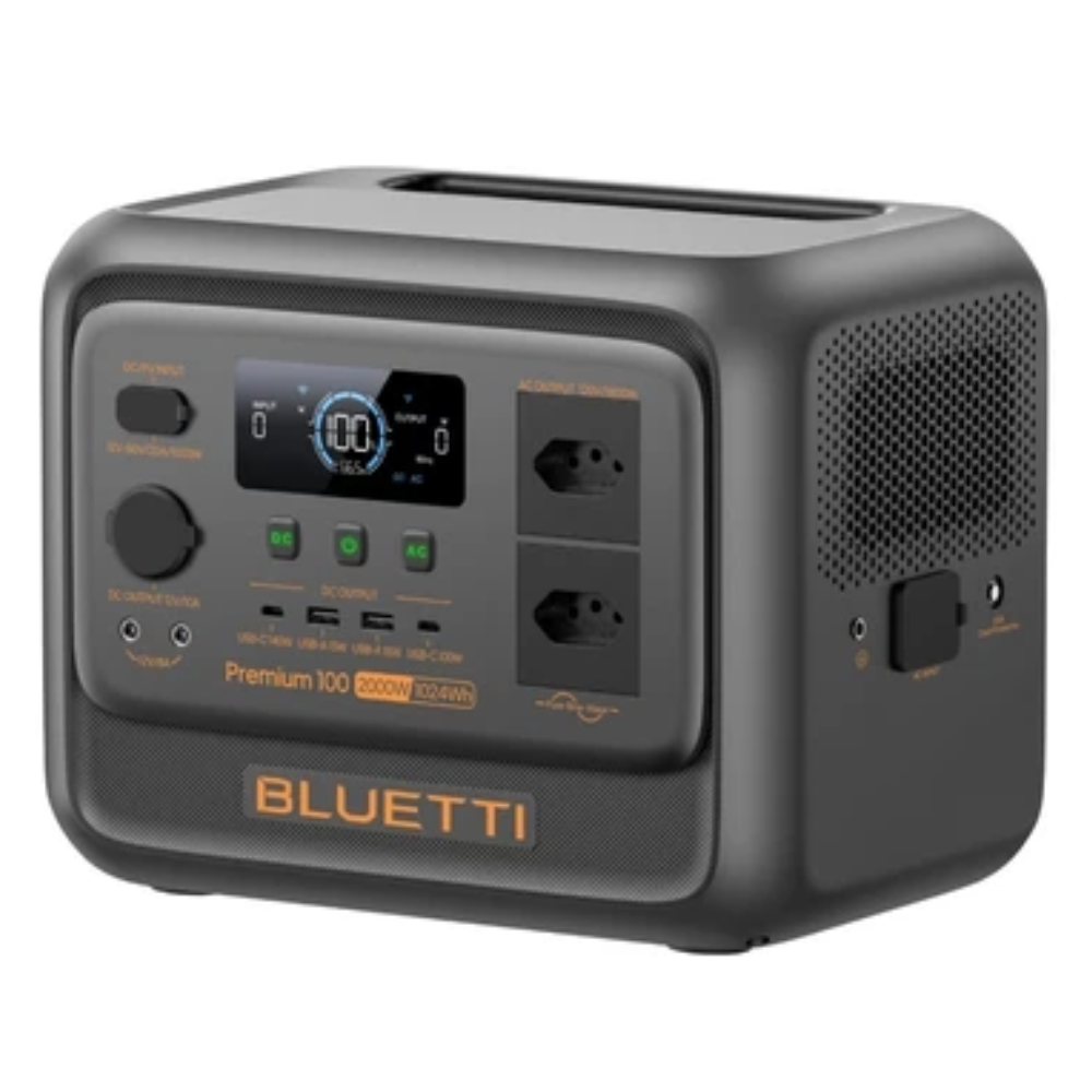 ESTAÇÃO DE ENERGIA GERADOR SOLAR BLUETTI PREMIUM 100 V2 127V 2.000W
