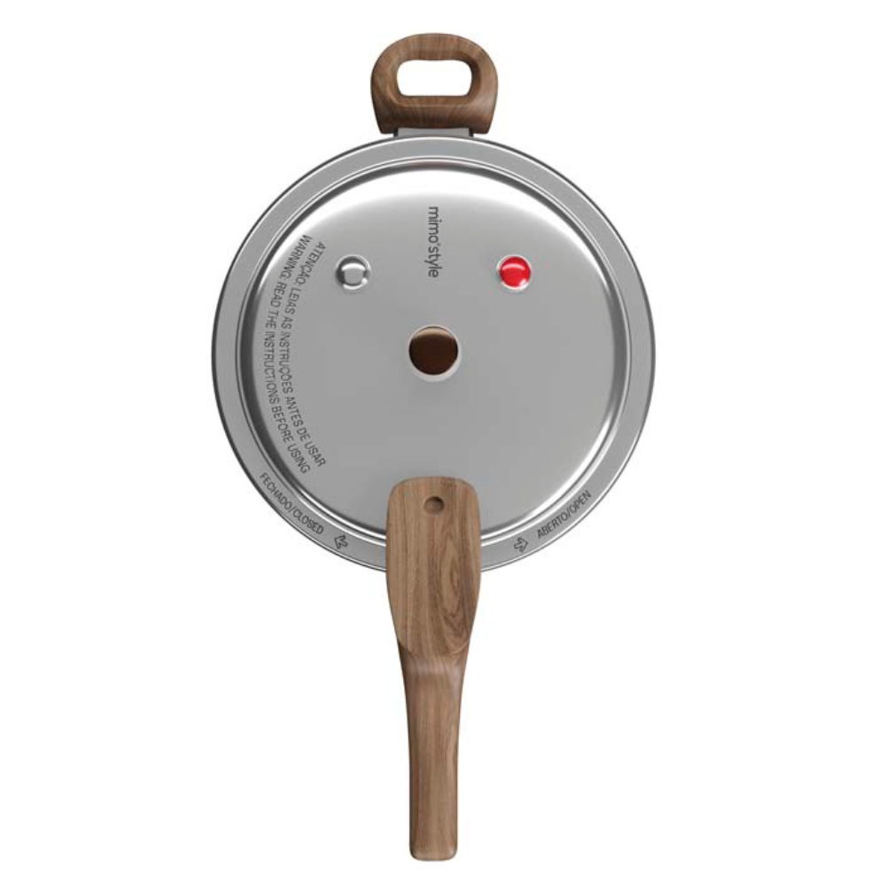 Panela de Pressão Antiaderente Indução Presscook 4,2l Mimo Style
