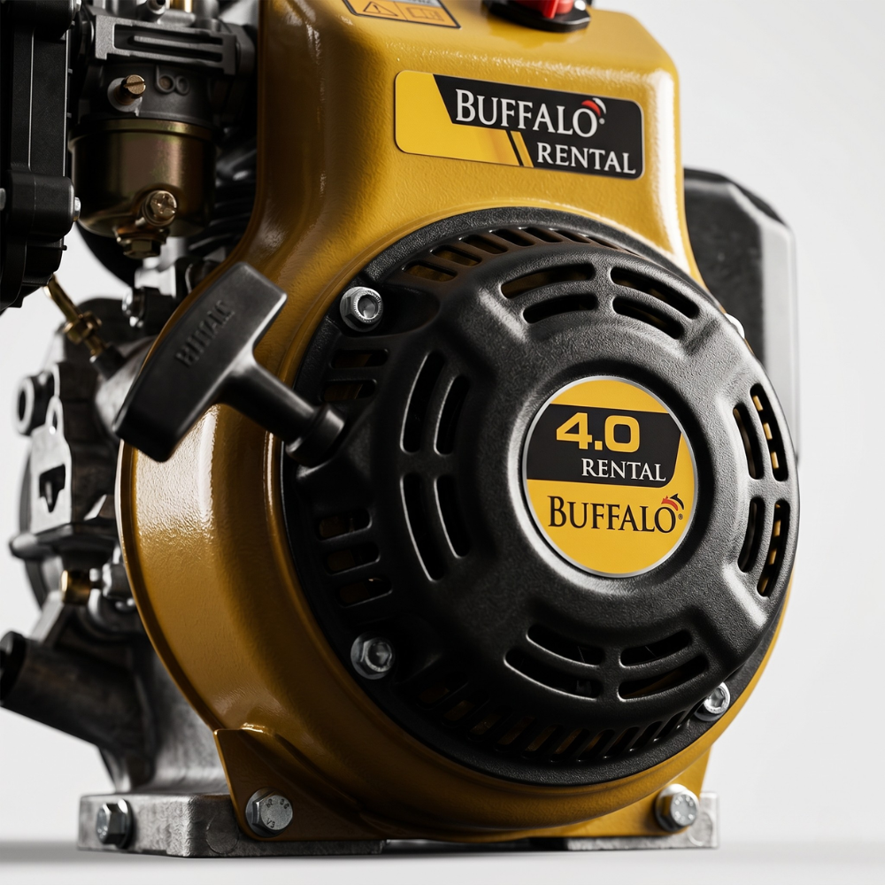 Motor Gasolina 4HP 149cc BFG 4.0 Rental para Compactador de Solo Buffalo