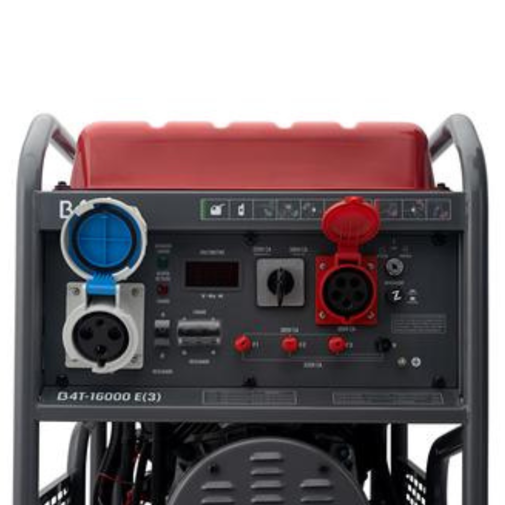 Gerador Gasolina 17,5KVA 4T Branco B4T16000E3 Partida Elétrica 220/380V