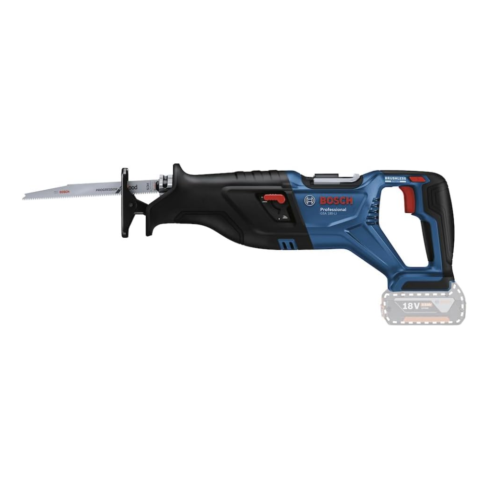 Serra Sabre a Bateria 18V GSA 18V-28 Brushless BITURBO de Alta Potência Bosch