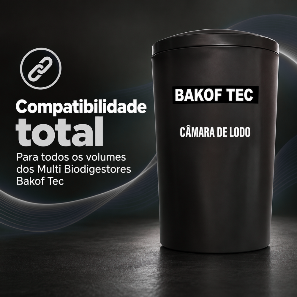 LEITO DE SECAGEM BIODIGESTOR FOSSA SEPTICA POLIETILENO BAKOF 