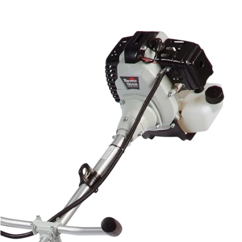 Kit Roçadeira Lateral Toyama TBC43H 42,7CC 1.7HP + 5 Lâminas Profissionais