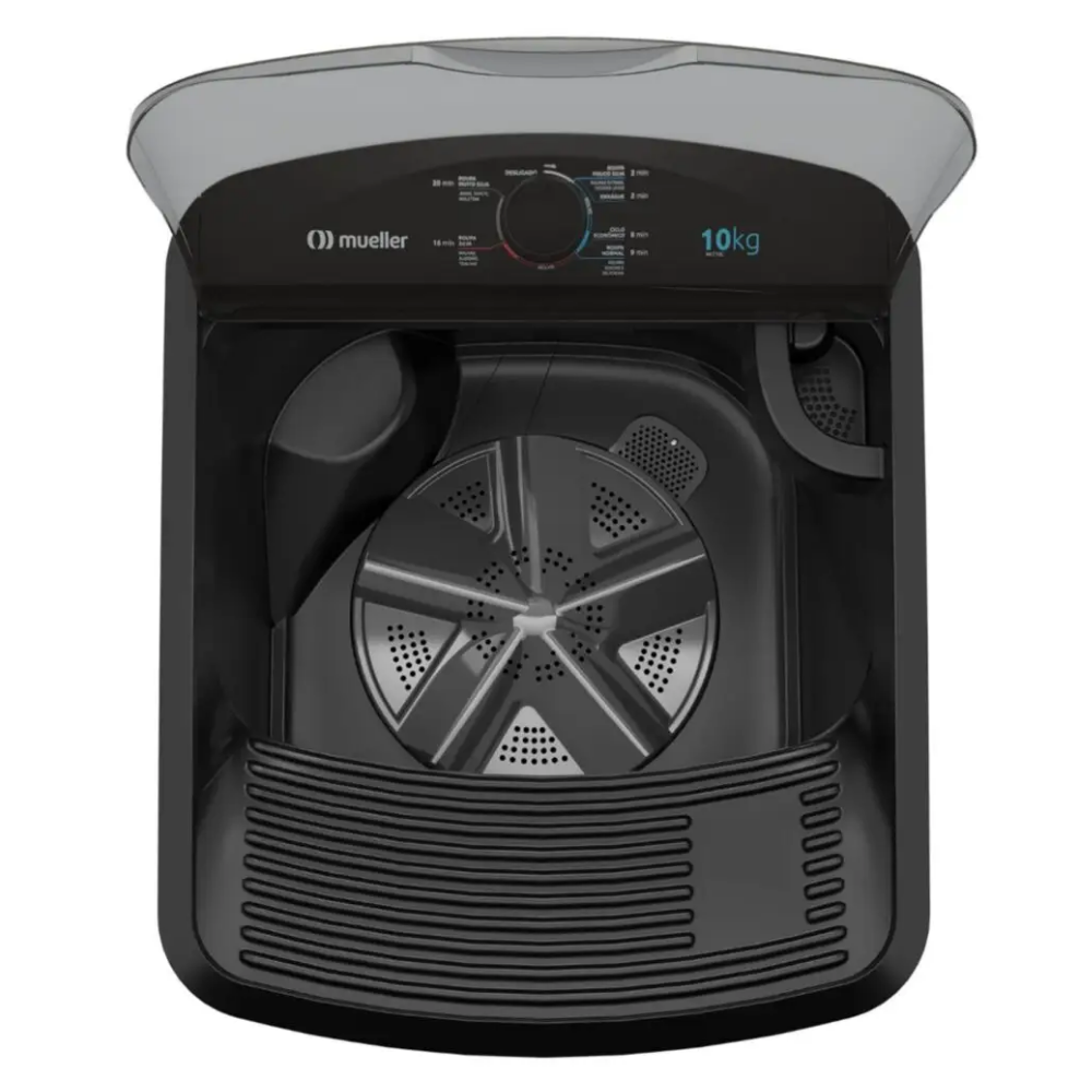 Tanquinho Mueller 10kg Superesfregador Preto MLT10C