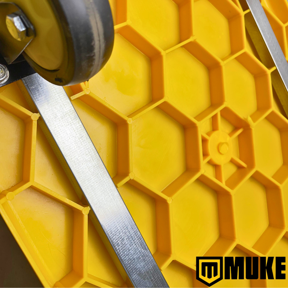Carrinho Plataforma Dobrável Reforçado para Carga 150kg 4 Rodas Muke Tools