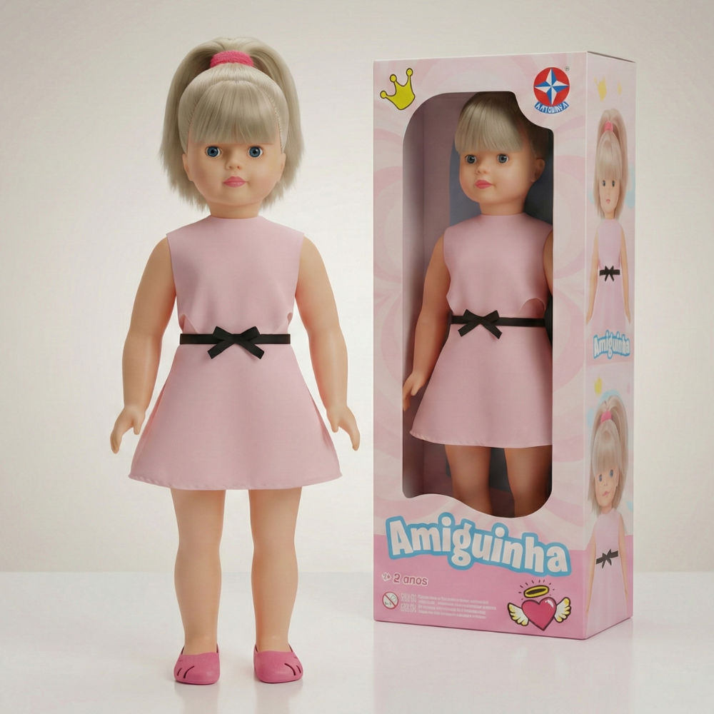 Boneca Gigante Amiguinha 80cm Estrela Original