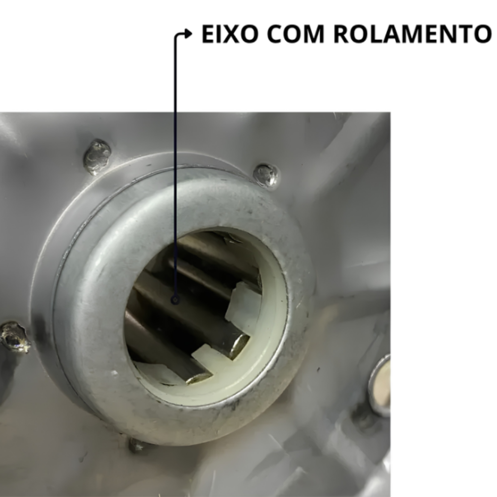 Carrinho Armazém 300kg + 2 Rodas 3,25x8 Muke Tools