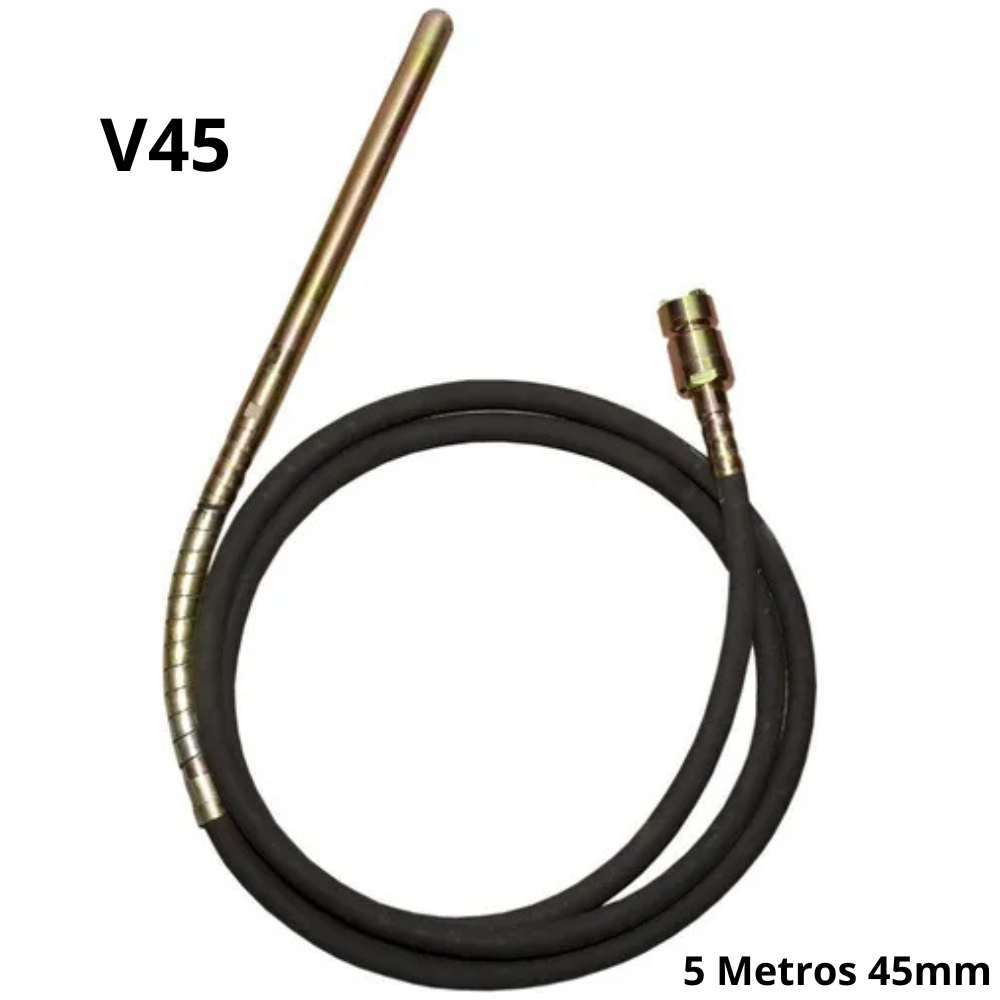 Vibrador de Concreto V45 sem Motor Mangote 5 Metros Buffalo