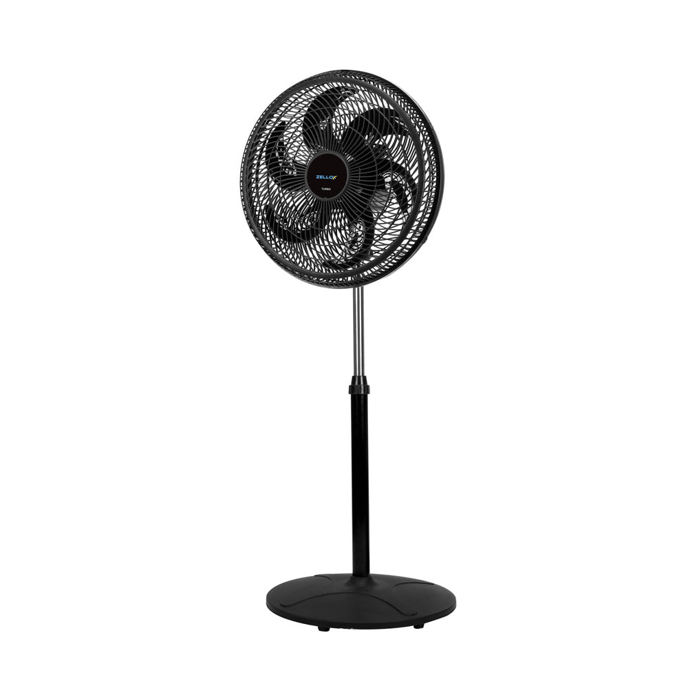 Ventilador Coluna Turbo Silencioso 40cm Zellox ZLX-40C 110v com 3 Velocidades e 6 Pás