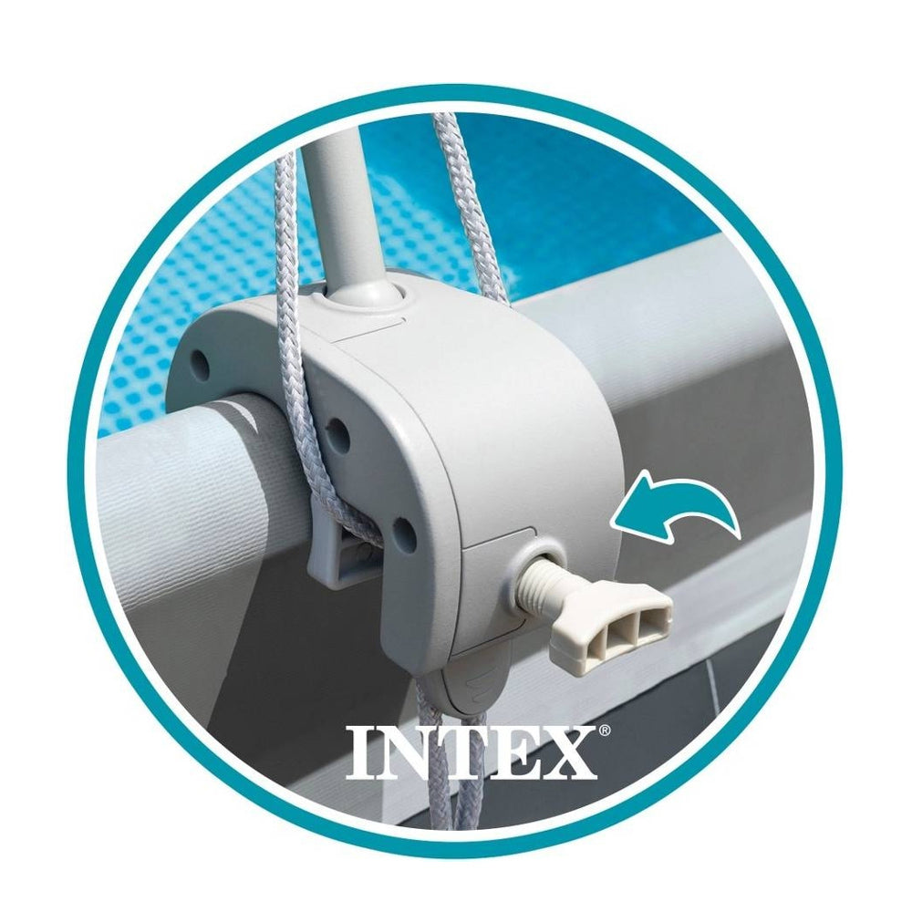 COBERTURA PARA PISCINA DE ARMAÇÃO TETO SOLAR PROTEÇÃO CONTRA O SOL INTEX 