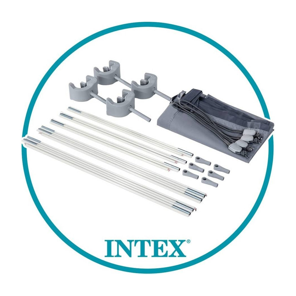 COBERTURA PARA PISCINA DE ARMAÇÃO TETO SOLAR PROTEÇÃO CONTRA O SOL INTEX 