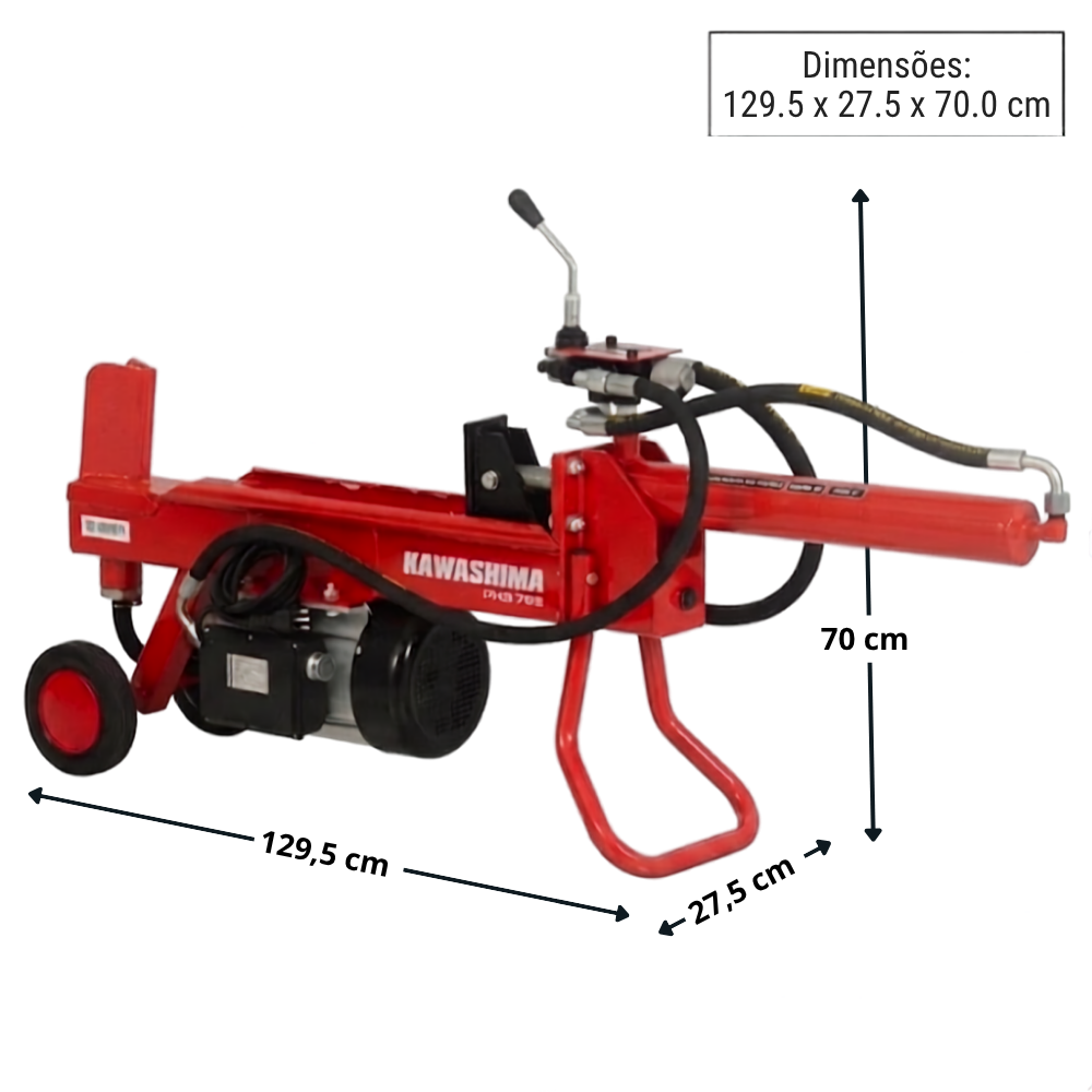 RACHADOR DE LENHAS RHG 752 ELETRICO MOTOR 3000W 220V 60HZ