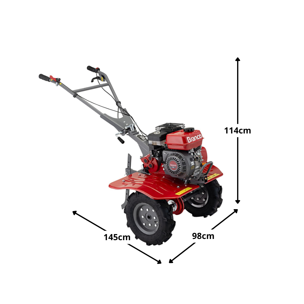 Motocultivador Tratorito Partida Manual BTTG-7.0 800 Gasolina 7CV Branco