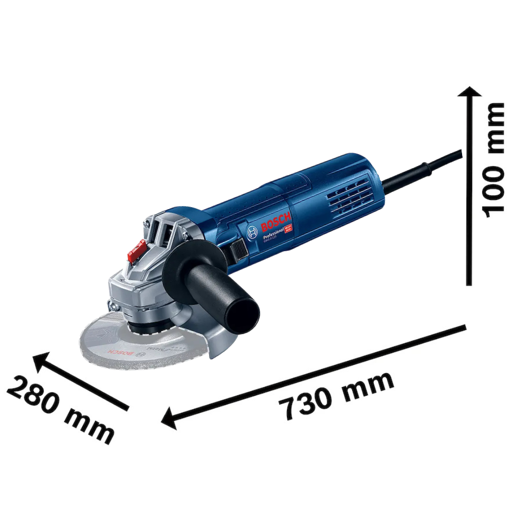 Esmerilhadeira Angular Profissional Bosch GWS 9-125P 900W