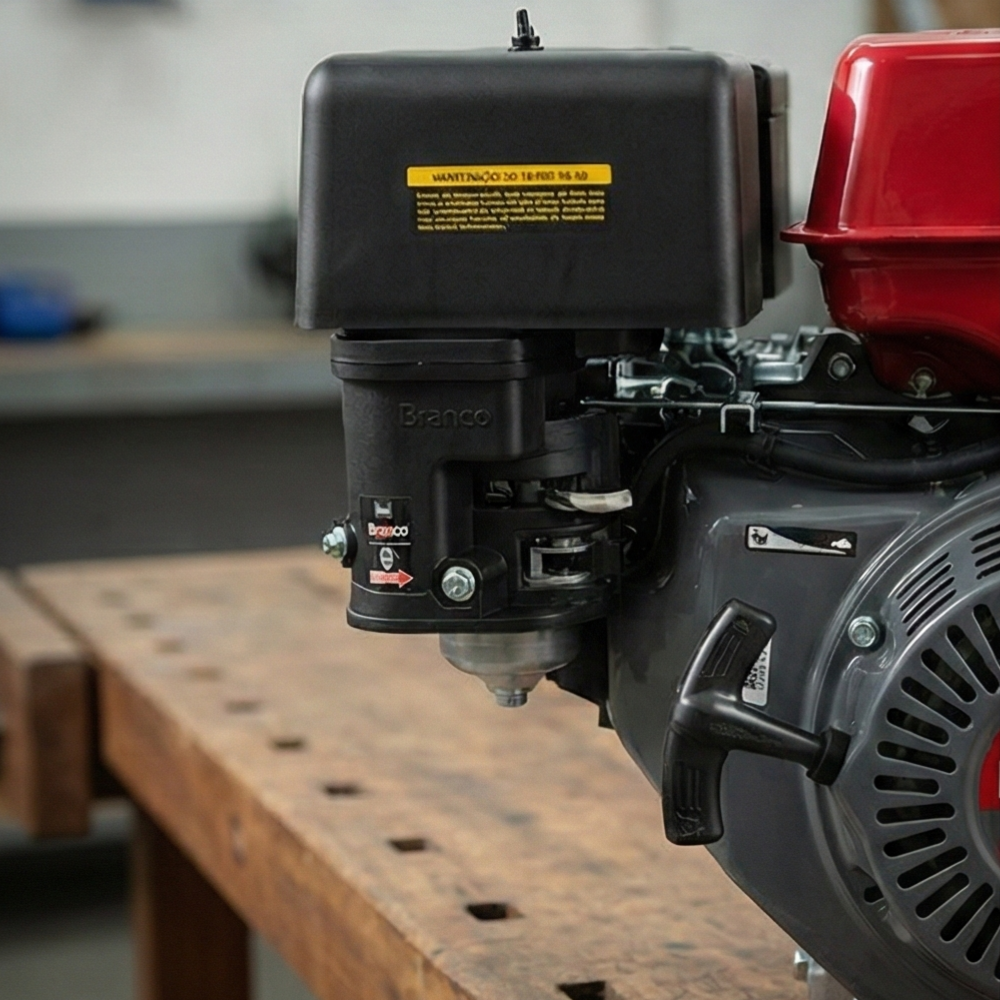 Motor Estacionário a Gasolina Part.Elétrica com Filtro Ciclônico B4T150H 15.0HP/15CV Branco