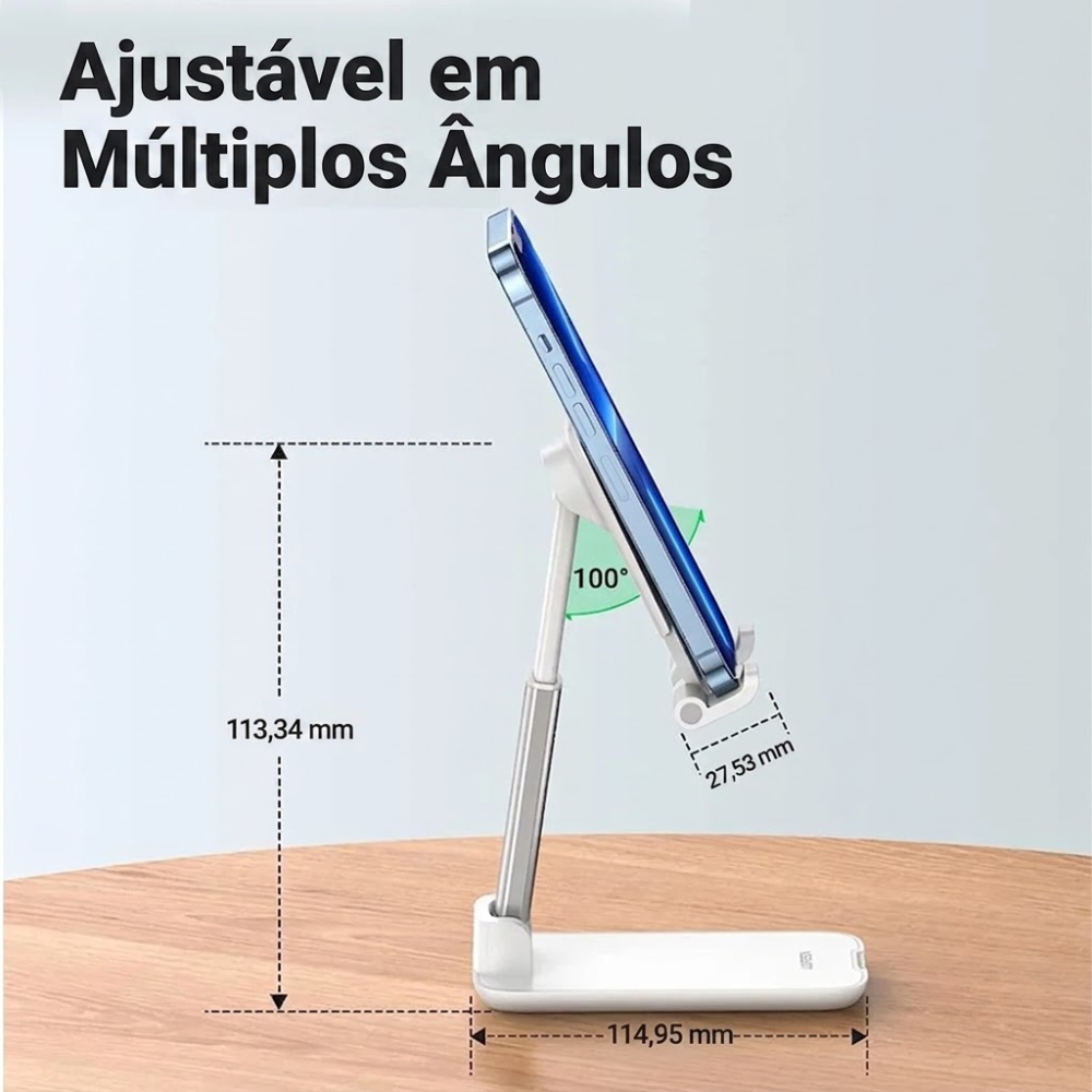 Suporte Dobrável para Celular UGREEN 20434 Ajustável Branco