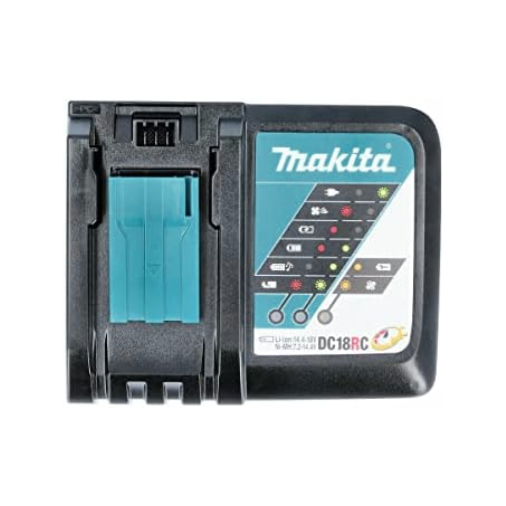 Carregador Rápido 18V e 14.4V LXT DC18RC Bivolt Original Makita