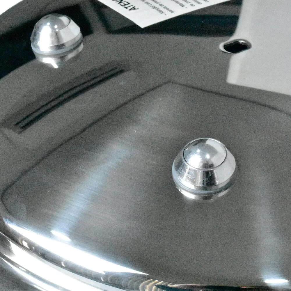 Panela de Pressão Indução Antiaderente Ceramica 4,2L Vista Home Cor Lecce