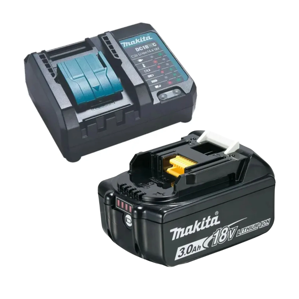 Soprador de Folhas a Bateria 18V DUB186 3.2 m³/min Com Bateria e Carregador Makita