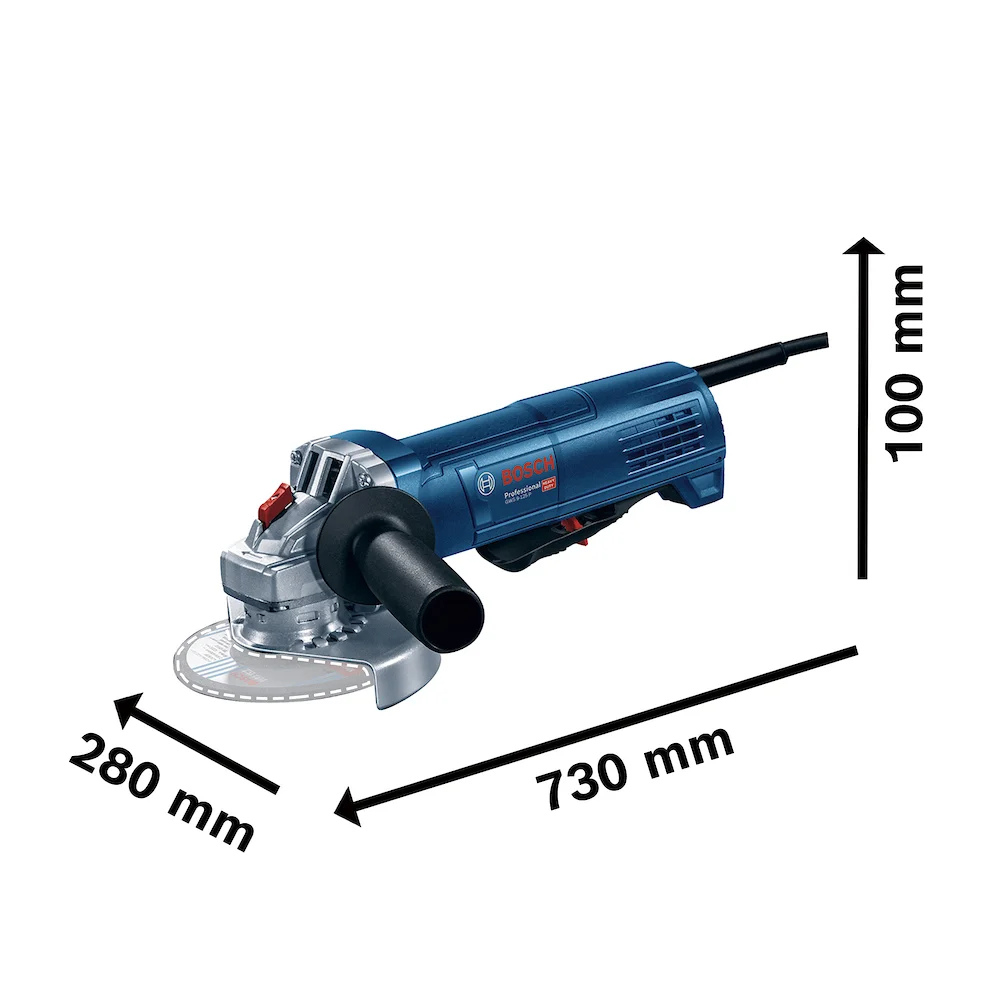 Esmerilhadeira Angular Profissional Bosch GWS 9-125P 900W