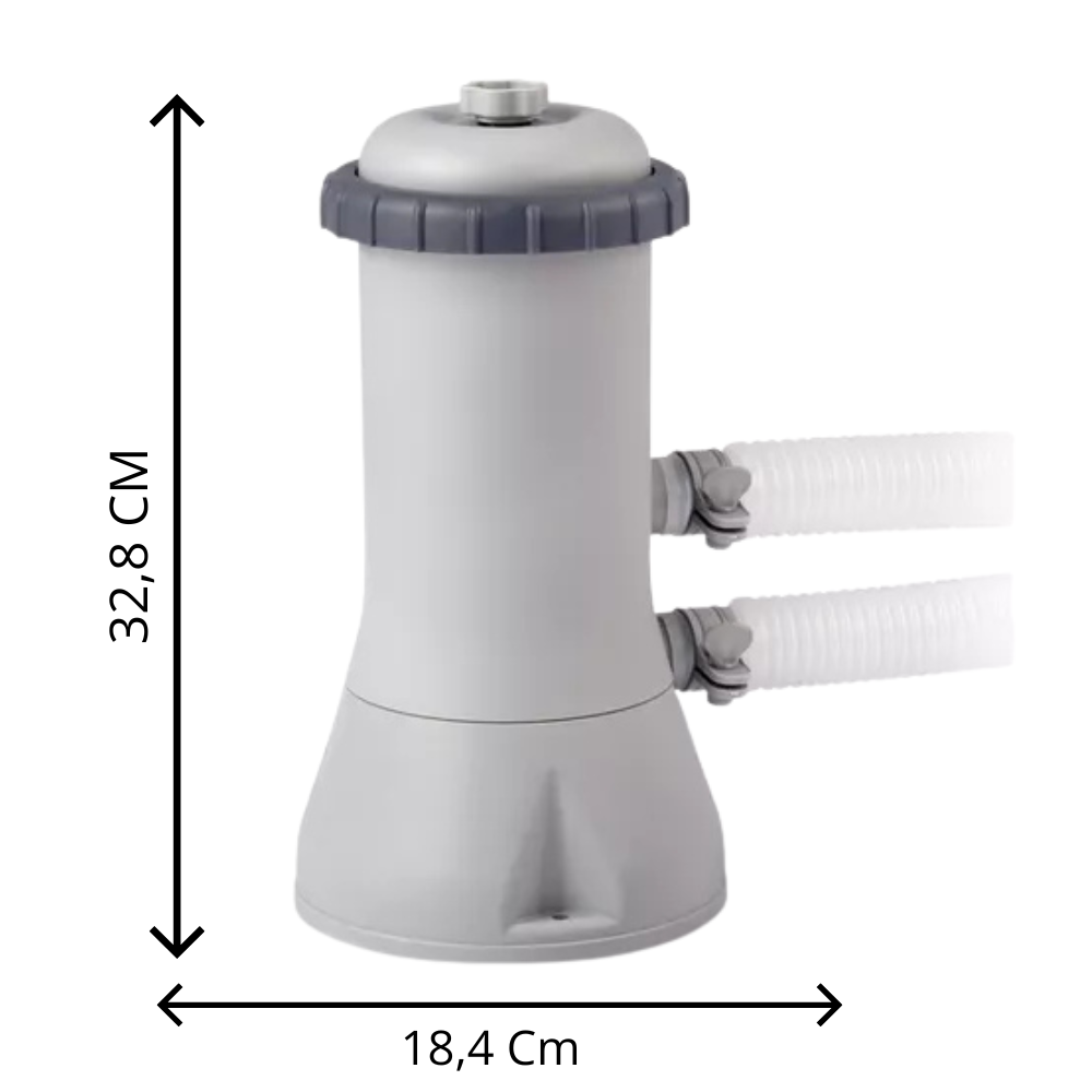 BOMBA FILTRANTE PISCINA INFLÁVEL 2.006 L/H INTEX FILTRO