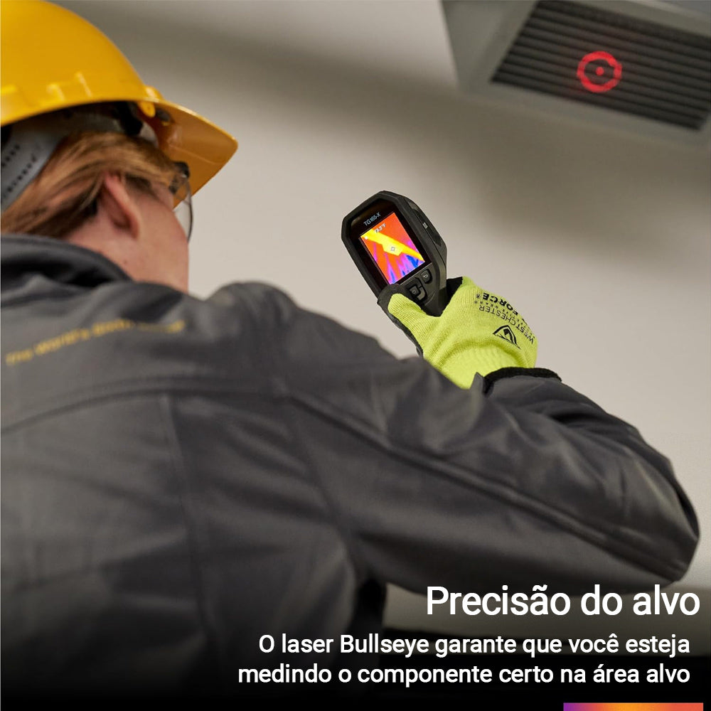 Câmera Tg165x Térmica Infravermelho Termográfica 25°c a 300ºc Flir