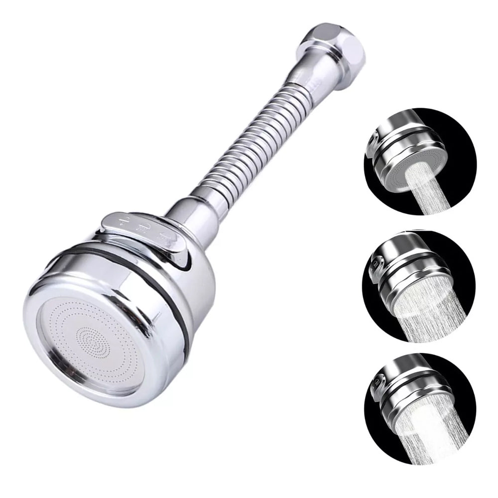 Chuveirinho Torneira Bico Giratório 360 Graus Adaptador