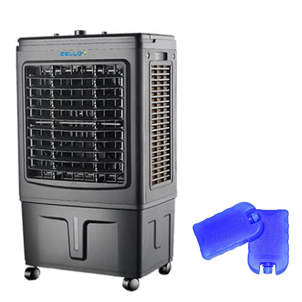 Climatizador de Ar Evaporativo Zlx-30 30litros 100w 4 Funções Preto Zellox